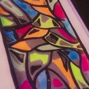 Retro Fluorescent Sterelite Container 14 x 8.5